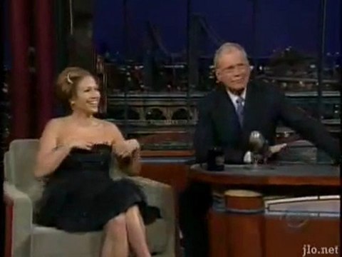 Jennifer Lopez @ Late Show with David Letterman 2005 (Pt. 3)