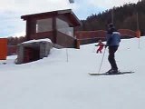 saut et chute de ski 1