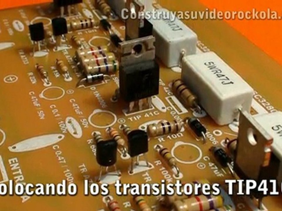 Curso aprenda a ensamblar un amplificador de 200 watts