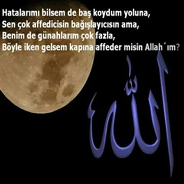 Aferdermisin beni Allahim (c.c.)