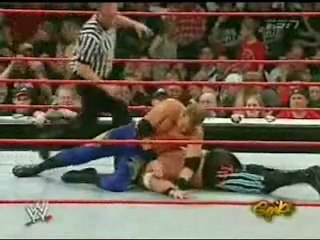 Raw 11 04 2005 - Chris Benoit Vs Christian