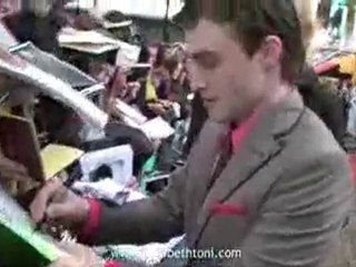 Premier en Londres de Harry Potter y El Principe Mestizo