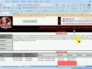 Make Text To Speech (TTS) calls from an Excel Sheet