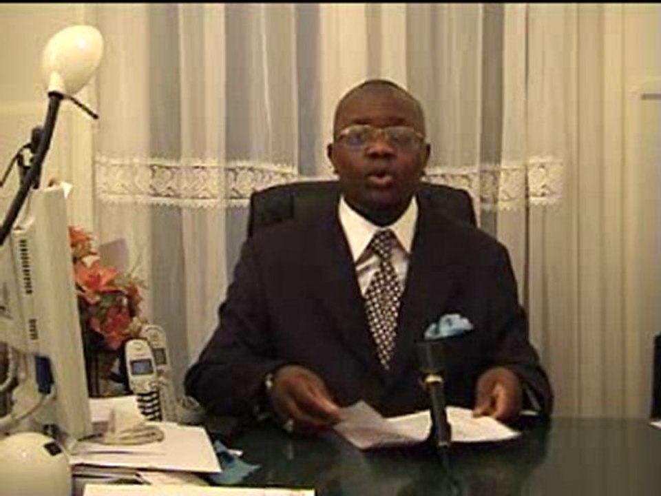 AUGUSTIN MUKAMBA PRESENTE SON BILAN 2009 ET EXPOSE 2010(P1)