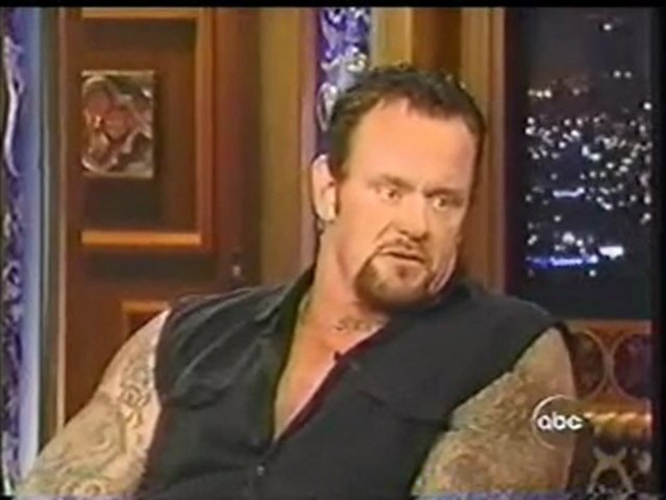 Undertaker On The Jimmy Kimmel Show 2003