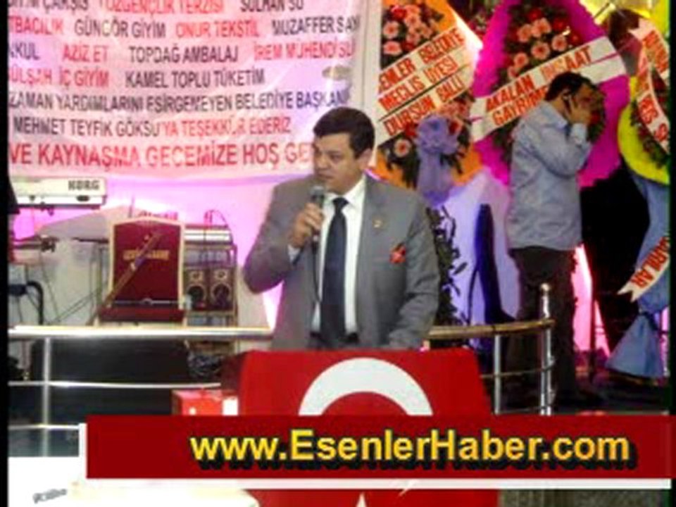 Esenler Meclis uyesi Aziz Damar Turgut Reis Spor Kulubu