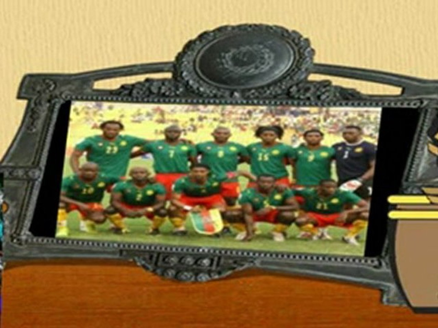 Allez les lions Indomptables du Cameroun