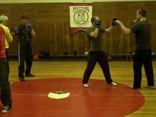 Рукопашь "Изучение противника ударом"