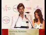 Hrithik & Suzzane at HIV/AIDS march