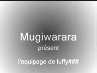 One piece Equipage de Luffy