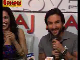 Deepika & Saif at Love Aaj Kal Music