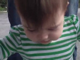 Walking in the parking lot