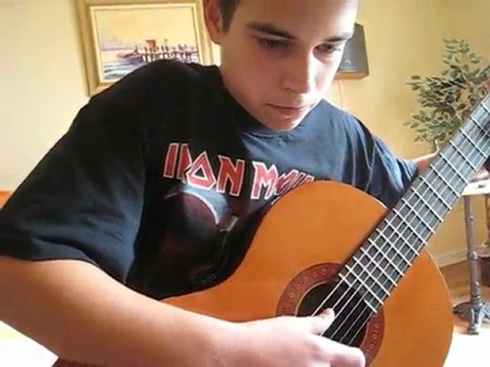 Florian à la guitare - Swallow Falls
