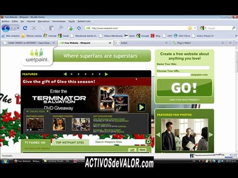 Marketing con Articulos - WetPaint, Scribd.