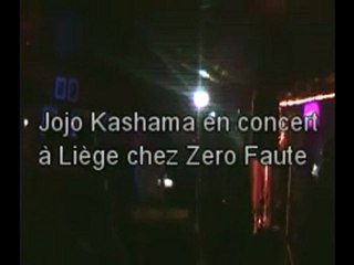 Jojo Kashama en concert au nganda  Zéro Faute de Liège