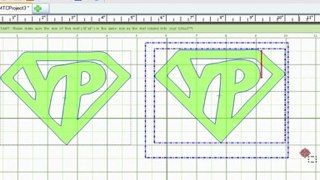 Make the Cut Tutorial: Cut a Superhero logo for the Cricut