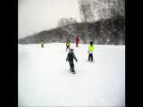 Kids Snowboarding at Niseko Grand HIRAFU 091223