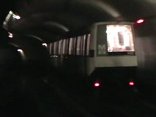 VAL206 : Départ de la station Marengo SNCF sur la ligne A du métro de Toulouse