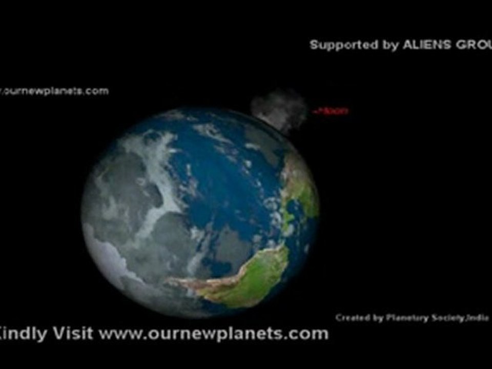 Partial Lunar Eclipse 31 Dec 09/1st Jan 09 - View 1