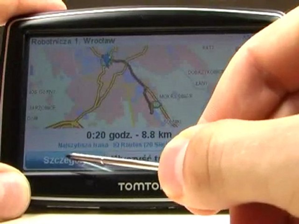 PORADA: Wyznaczanie trasy w nawigacji TomTom XL IQ