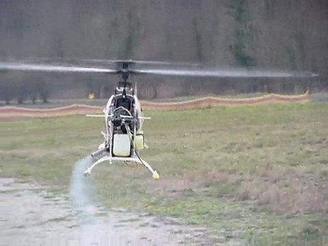 Vol en Raptor 50 et atterrissage