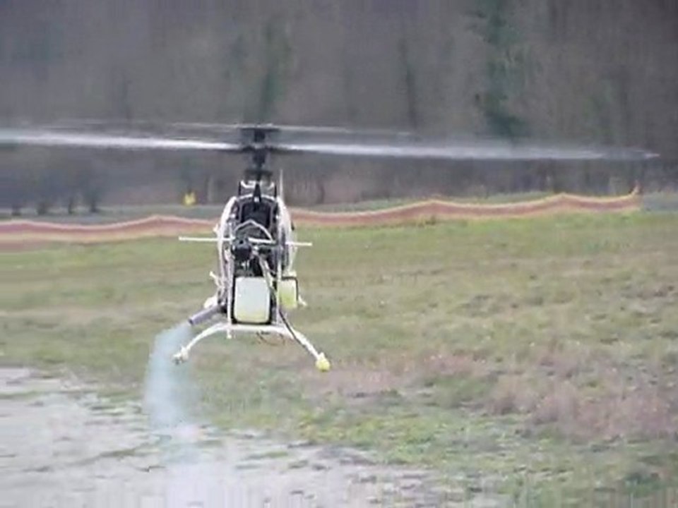 Vol en Raptor 50 et atterrissage