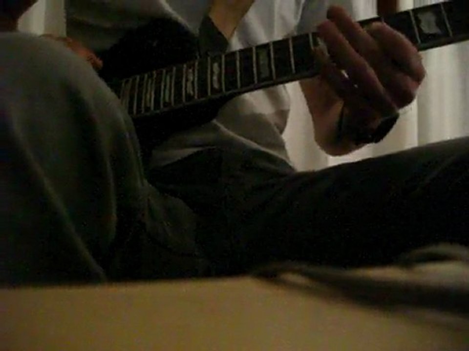 Solo cover "the unforgiven" by Kirk Hammett