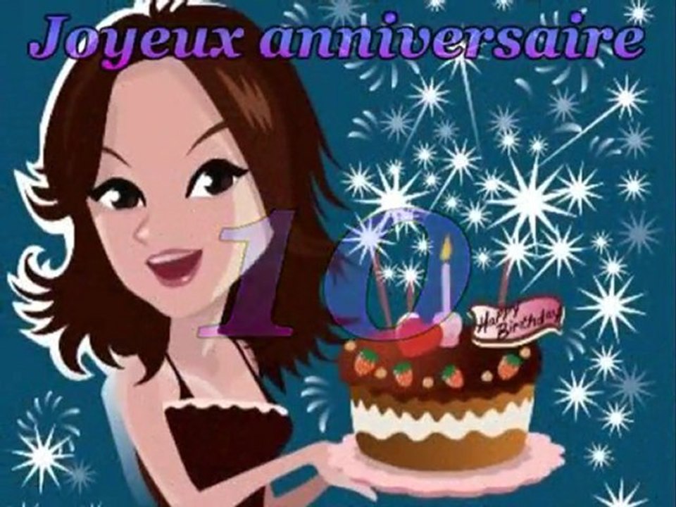 10 Ans Joyeux Anniversaire Chrystalle Video Dailymotion