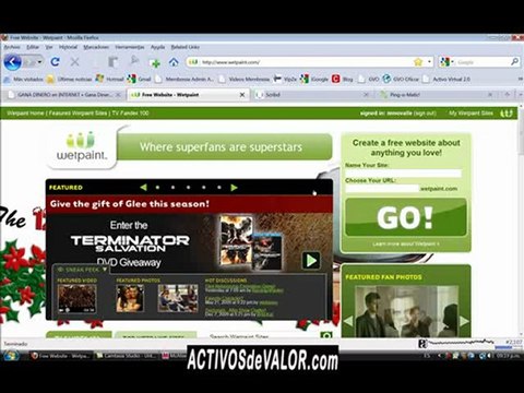Trafico con Articulos, WetPaint, Scribd (1)