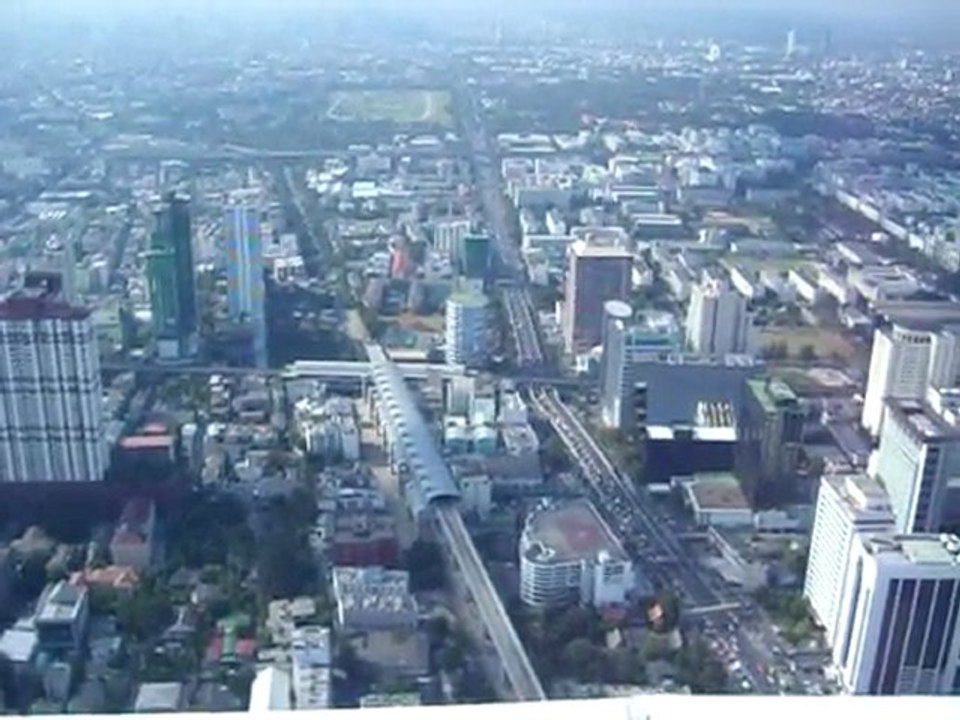 BKK le Mardi 22-12-09 vue de BKK depuis  la  Tour Baiyoke 2
