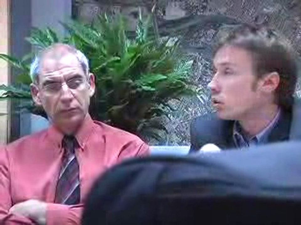 Tisséo : Conf de presse Verts 11 janv 2010 - Régis Godec