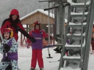 départ au téléski groupe J 2 mercredi 13 janvier 2010