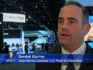 Автосалон в Детройте представляет электромобили