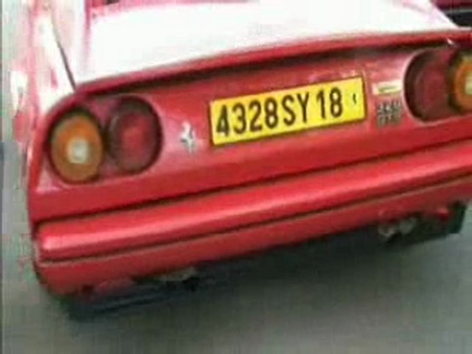 Ferrari 328 echappement inox quicksilver  ncmotorarts.com