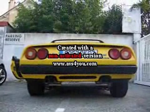 Ferrari 308 echappement inox quicksilver ncmotorarts.com