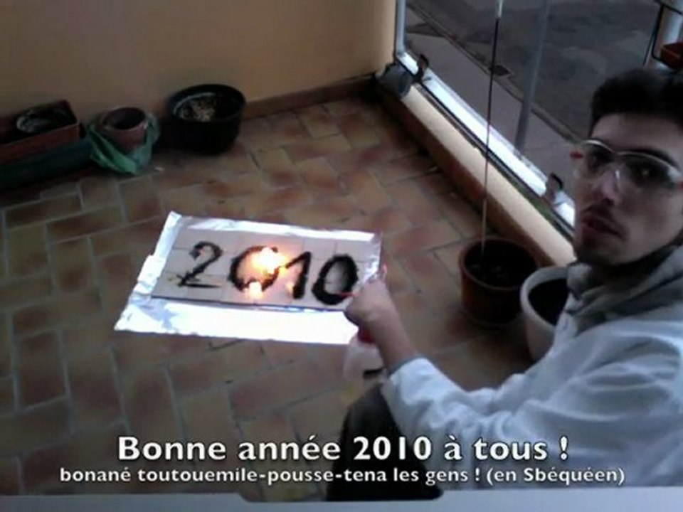 Sbec Labs - Fumigène chlorate/sucre 2010