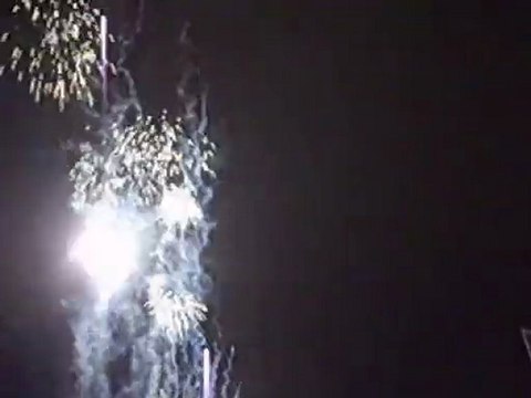 tournai feu d'artifice bonne année 2010