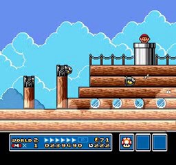 Super Mario Bros 3 - Monde 2 Château