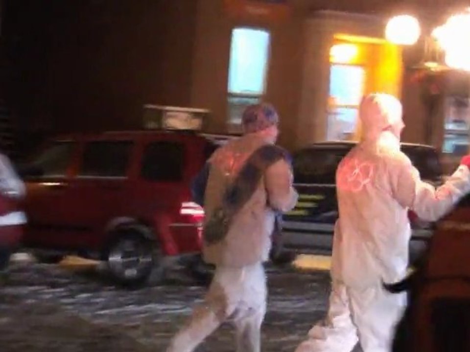 Flamme olympique à Malartic