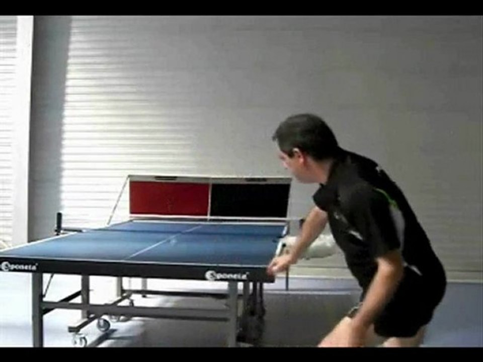 Super Ballwechsel 2010 - mittels 'Spätem Block'