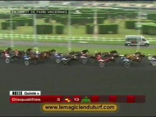 La vidéo du Quinté à Vincennes Vendredi 1 janvier 2010 - PRI