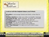 Happy Birthday Greetings - Sentiment Guide - Free Samples