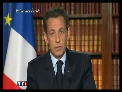 Parodie voeux Sarko: Le mal aimé.