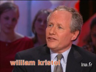 Le Néo-Con et co-fondateur du PNAC W. Kristol chez Ardisson