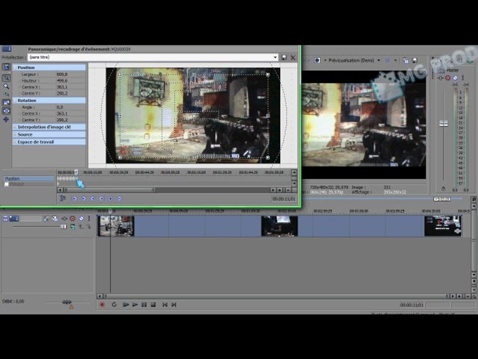 Tuto 3 Vibration Caméra sony vegas