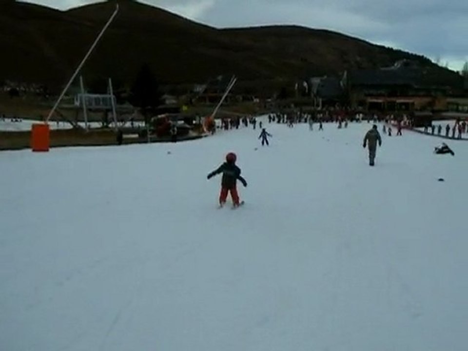 Robin & Louis en ski