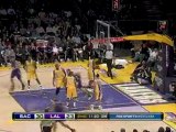 NBA  Spencer Hawes goes strong down the lane and finishes wi