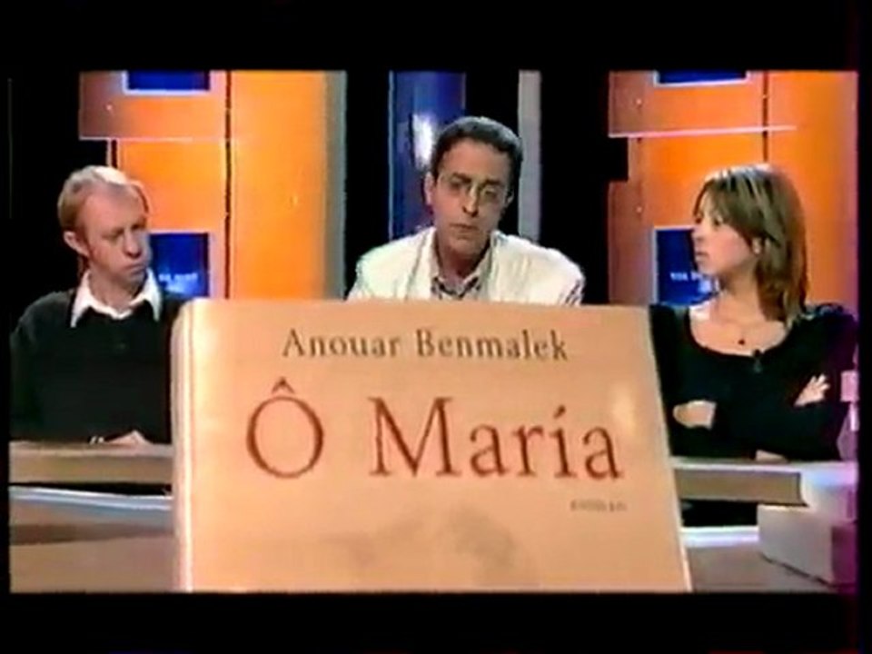 Anouar Benmalek et Ô Maria chez  PPDA, octobre 2006