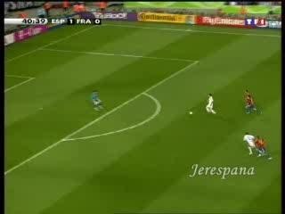 But de ribery contre l'espagne