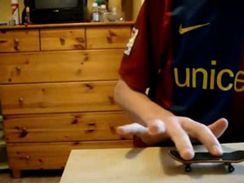 tuto ollie fingers skate